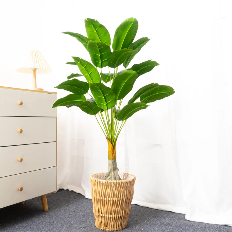 100cm 24Heads Artificial Banana Tree