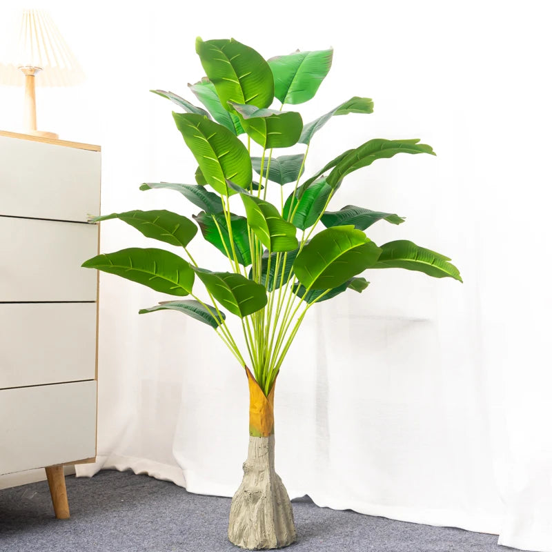 100cm 24Heads Artificial Banana Tree