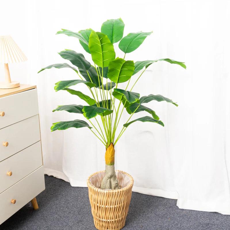 100cm 24Heads Artificial Banana Tree