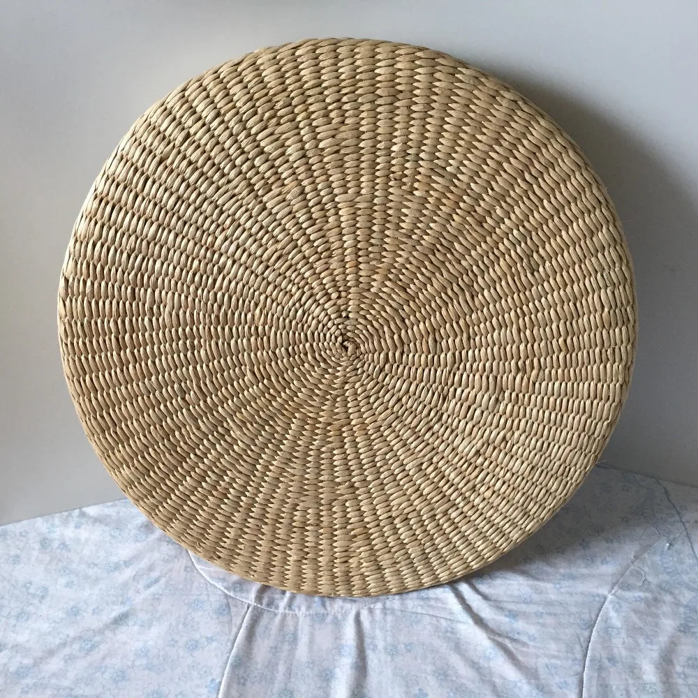 40cm Handmade Woven Japanese Style Cushion