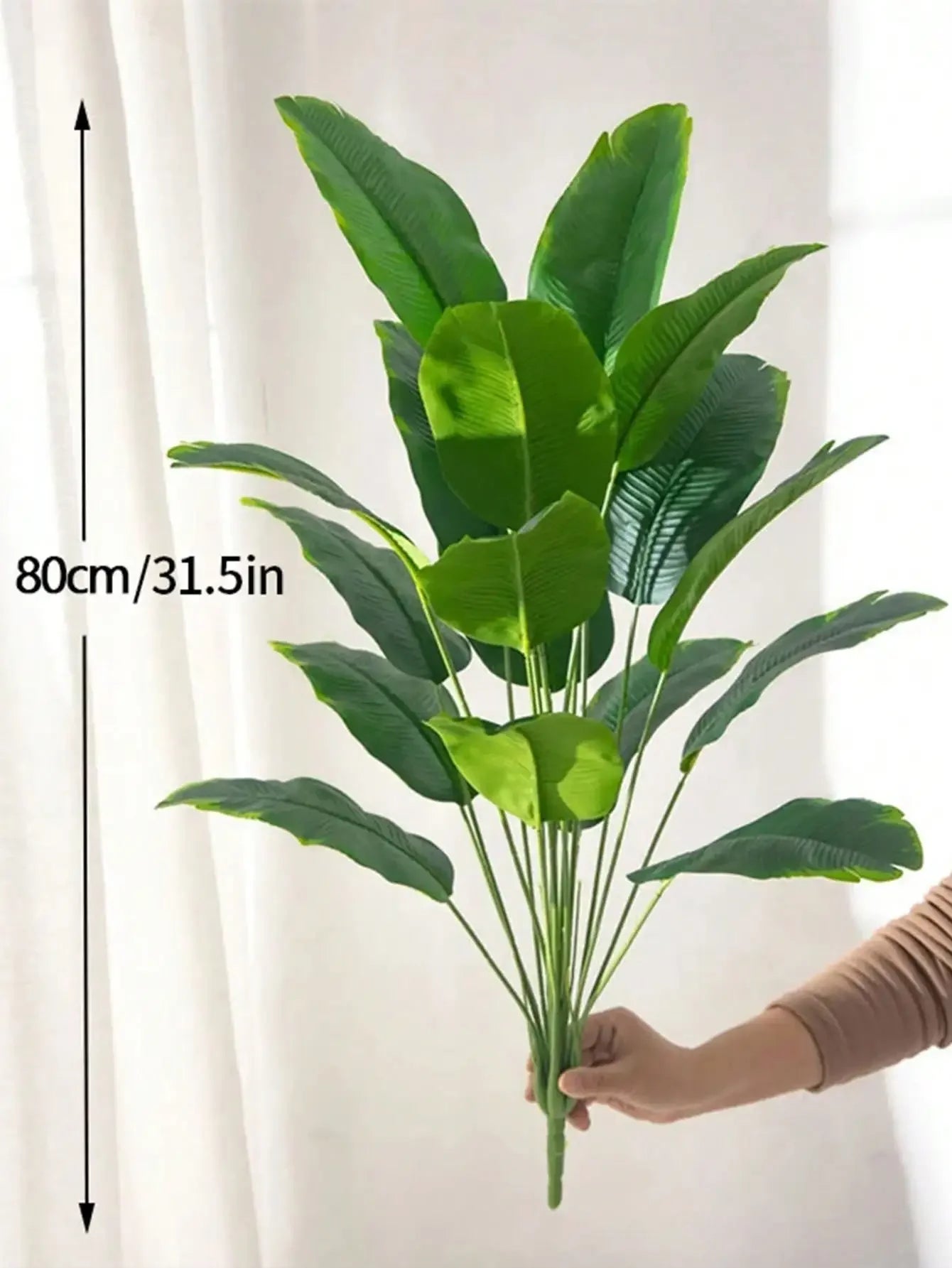 1pc Artificial Plants Large Tropical Palm