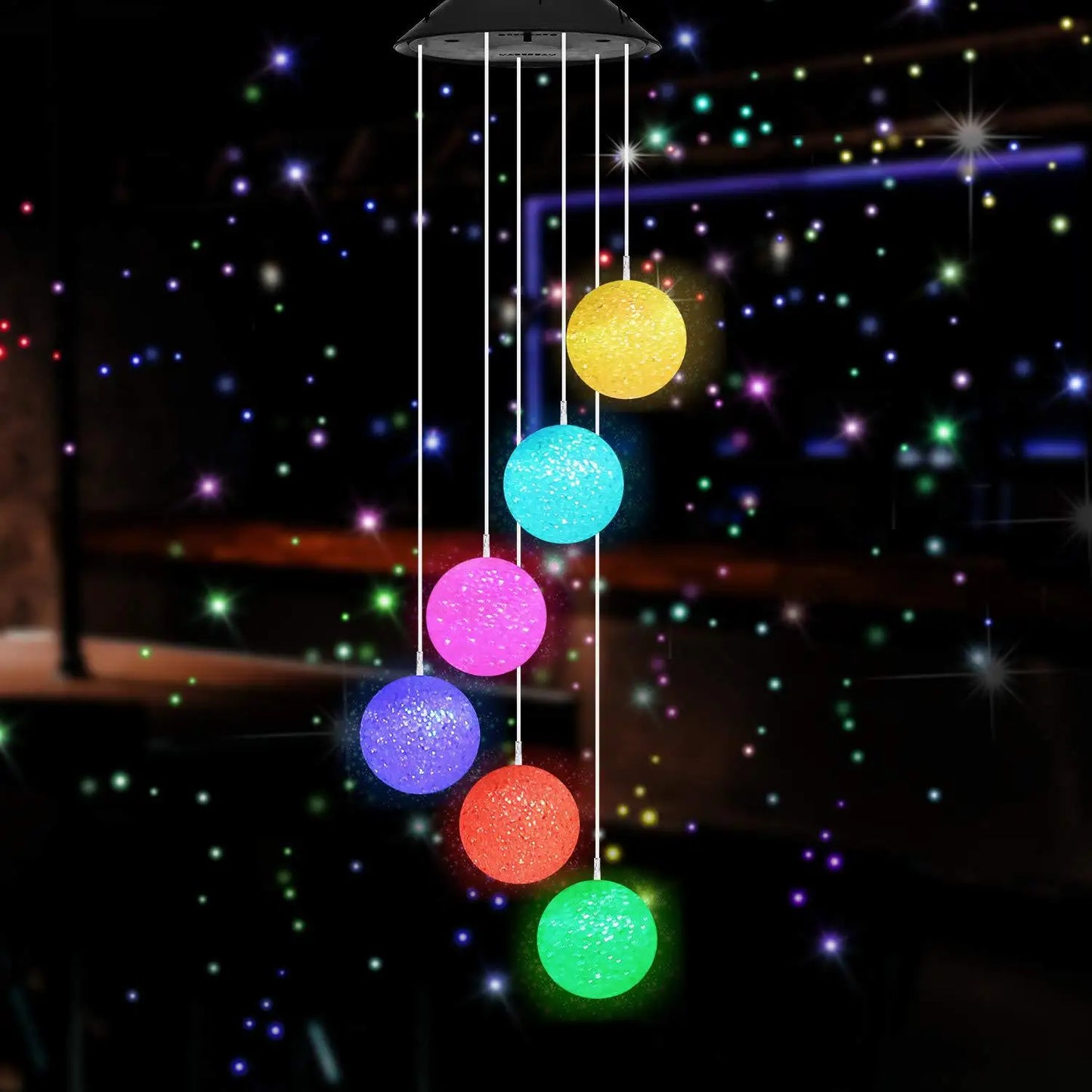 Solar Light Wind Chimes