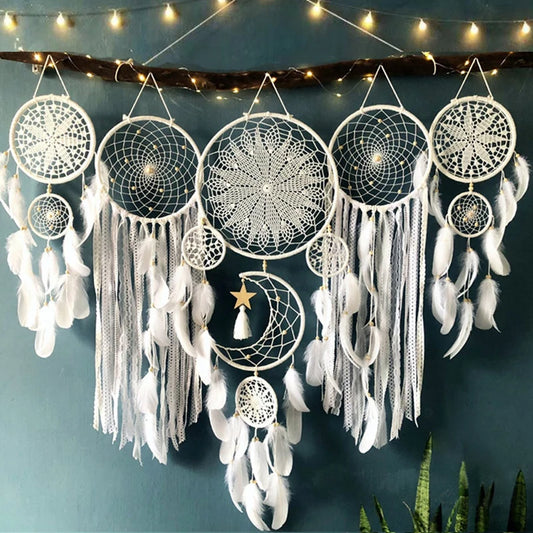 5pcs/set Dream Catchers Macrame