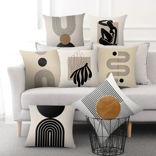 Abstract Pattern Decorative Cushion Covers