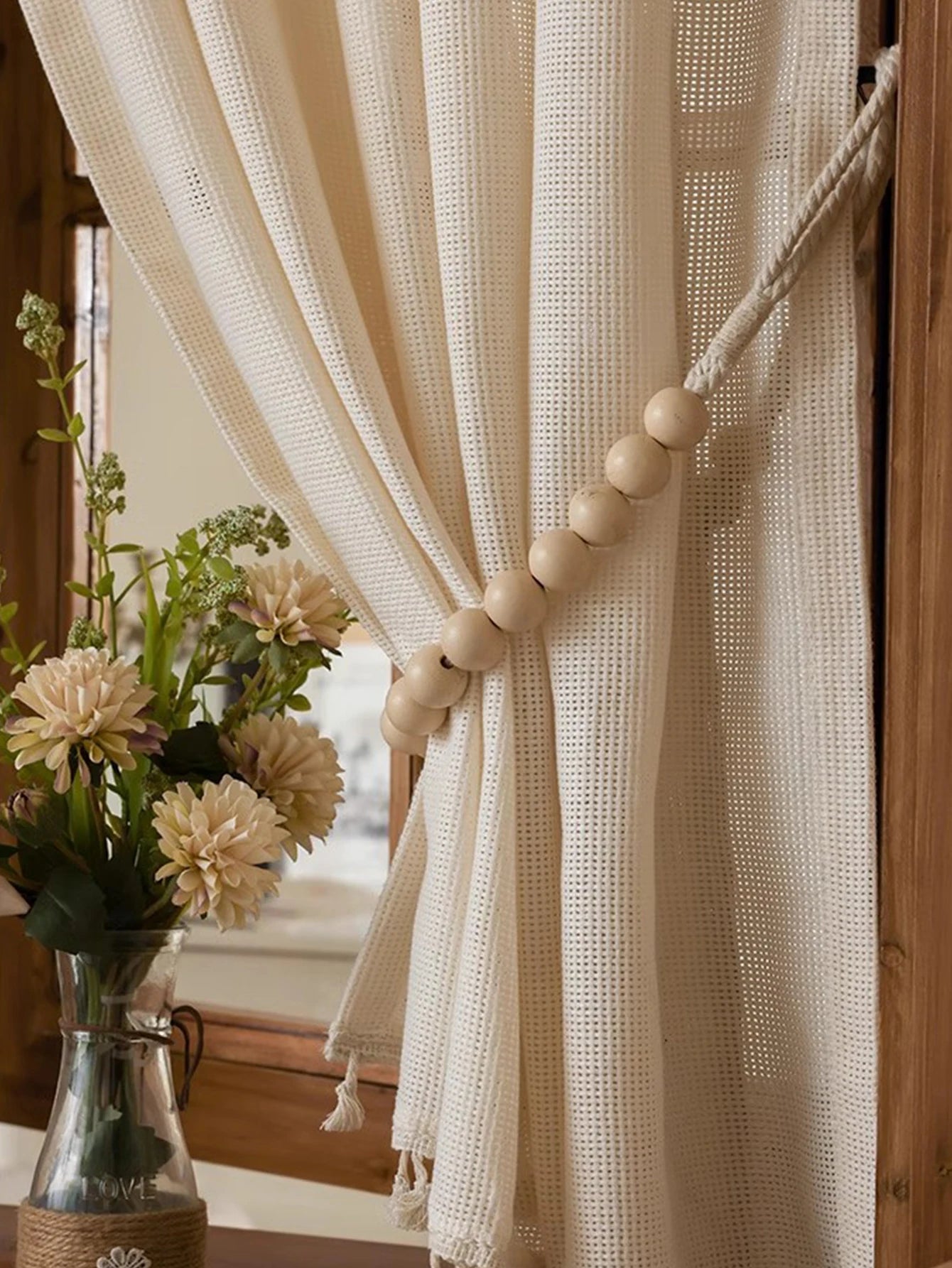 Japanese gauze curtain