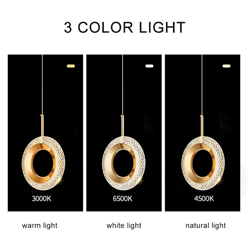 Nordic Ring LED Pendant Lights