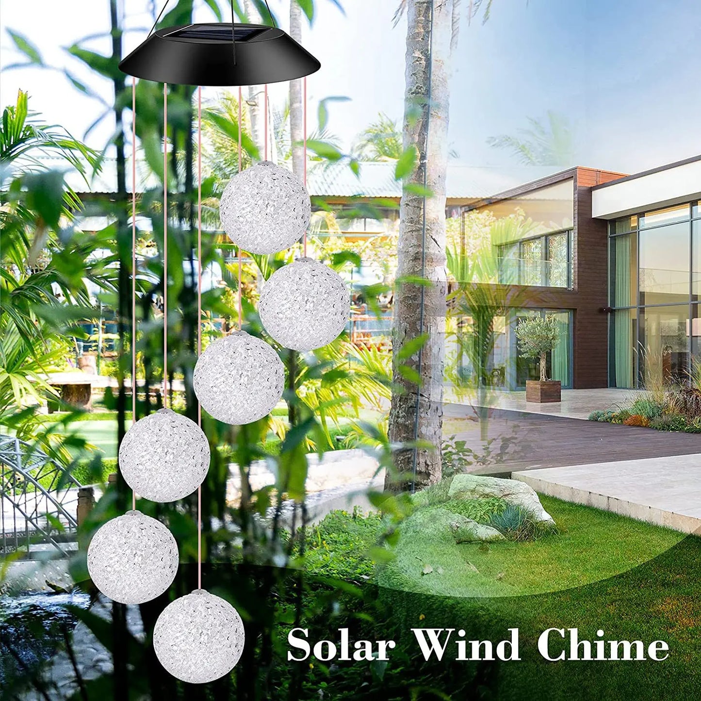 Solar Light Wind Chimes