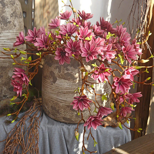 Artificial Magnolia Flowers