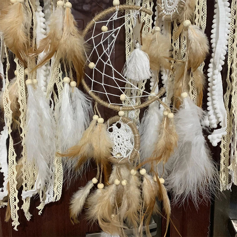 5pcs/set Dream Catchers Macrame