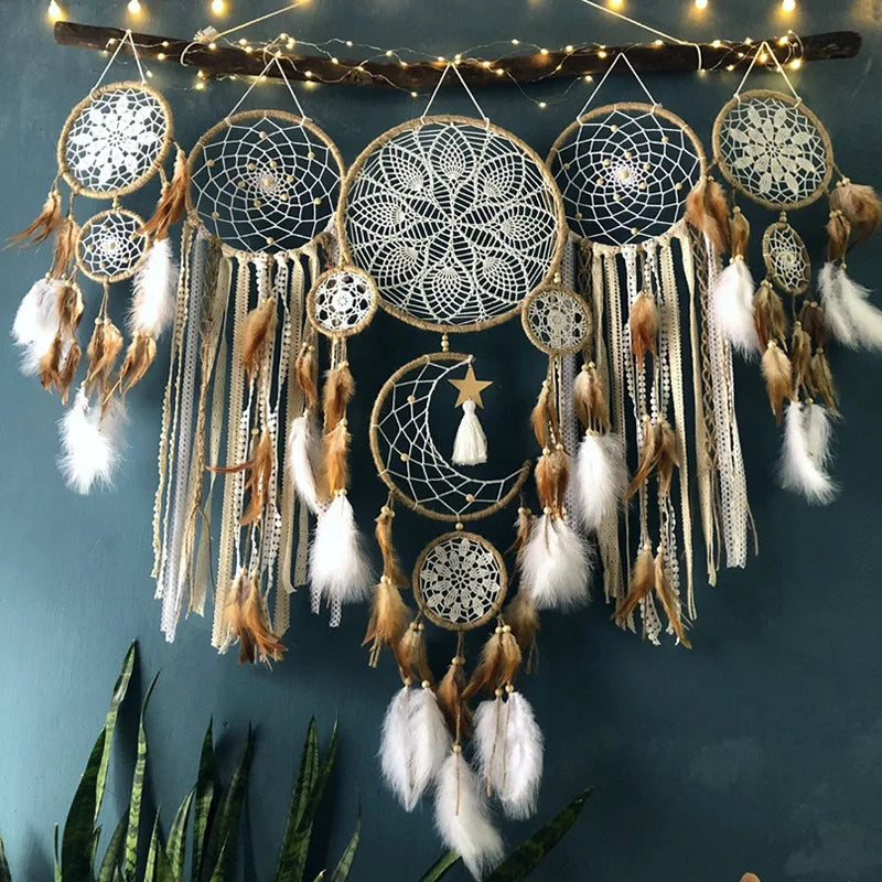 5pcs/set Dream Catchers Macrame