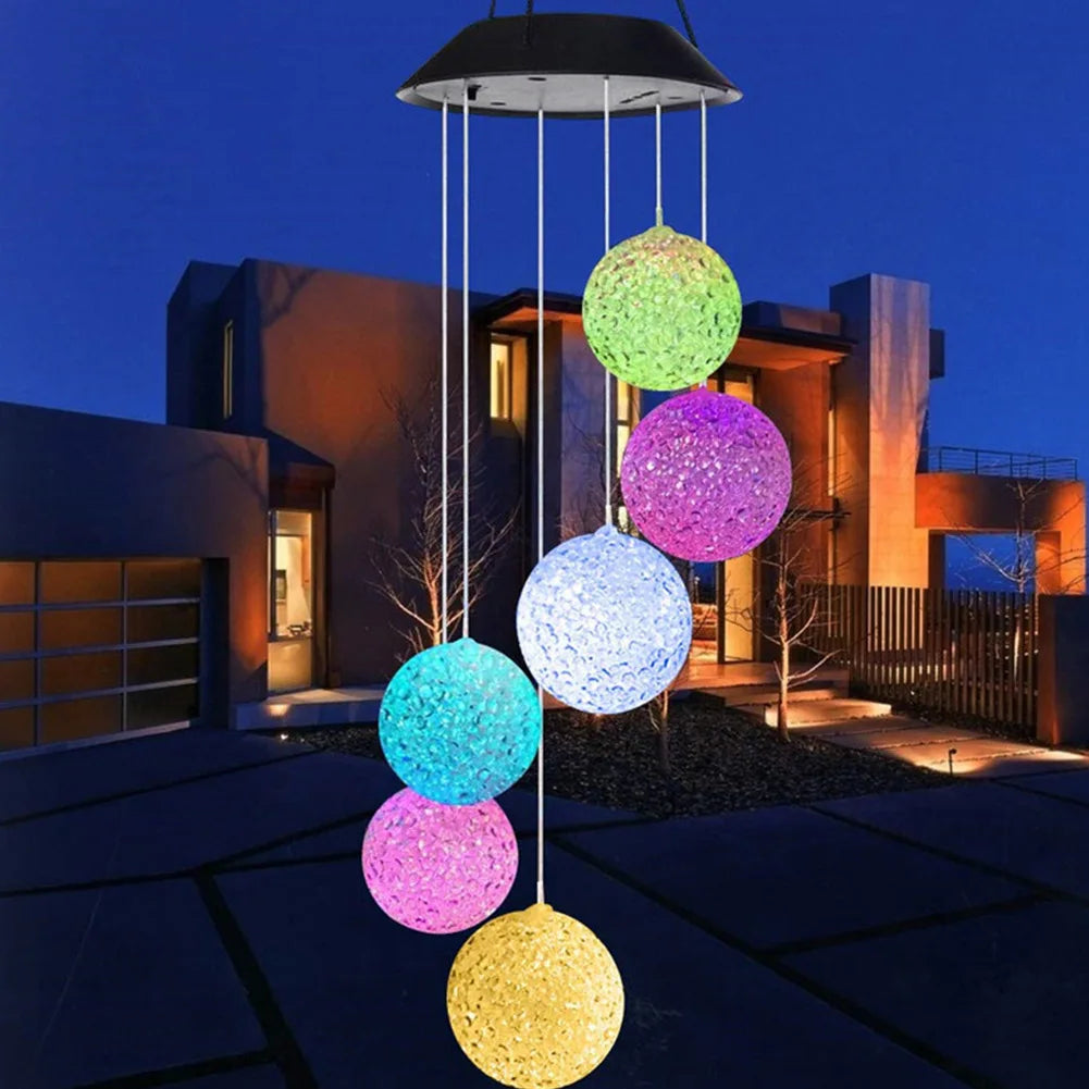 Solar Light Wind Chimes